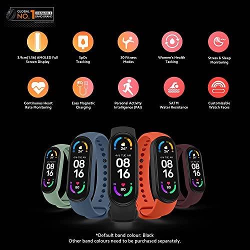 Išmanioji apyrankė Xiaomi Mi Smart Band 6, Juodos spalvos