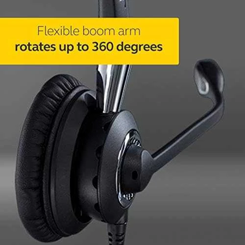 Jabra Biz 2400 II QD Duo NC Wideband Balanced Laidinės ausinės, QD, Juoda