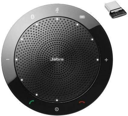 JABRA SPEAK 510 + MS garsiakalbis UC ir BT bei LINK 360 USB konferencijų sprendimas su 360 laipsnių mikrofonu