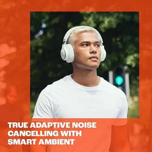JBL Live 770NC belaidės ausinės su True ANC, Juodos