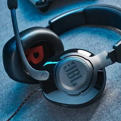 Žaidimų ausinės JBL Quantum 200, Juodos