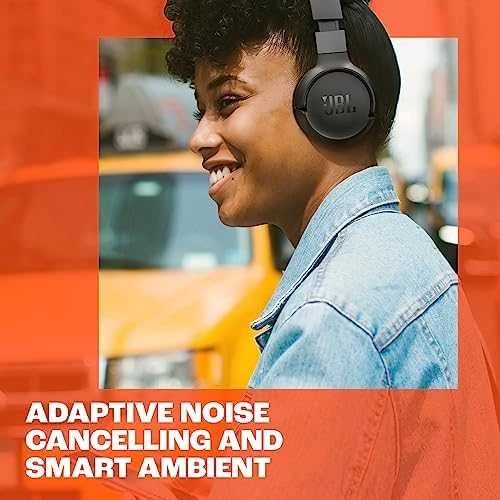 JBL Tune 670 NC belaidės ausinės, Violetinės spalvos