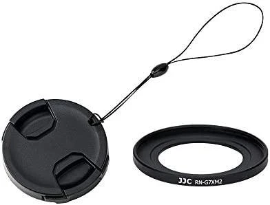 JJC Filtrų adapteriai + dangtelis, skirti „Canon G7x Mark II“ / „G7x“ / „G5x“