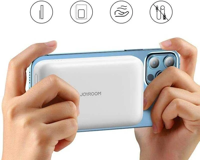 Mini Wireless PowerBank 20W 10000mAh Joyroom JR-W020 (juodas)