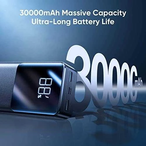 Išorinė baterija Power Bank Joyroom JR-QP193 22.5W 30000mAh juoda