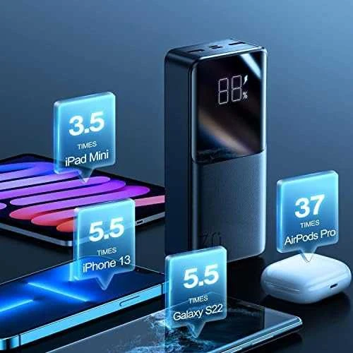 Išorinė baterija Power Bank Joyroom JR-QP193 22.5W 30000mAh juoda