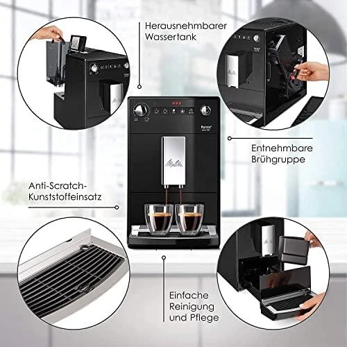 Kavos aparatas Melitta F230-101, Sidabro spalvos