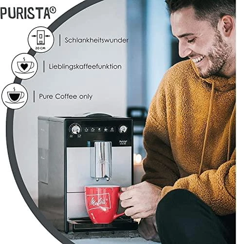 Kavos aparatas Melitta F230-101, Sidabro spalvos