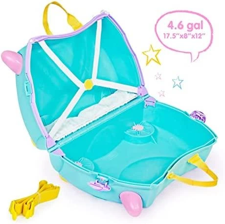 Trunki kelioninis lagaminas su ratukais vaikams | Vienaragis Una