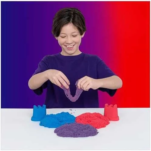 Spin Master Kinetinis smėlis Rinkinys Rainbow Tools 383g