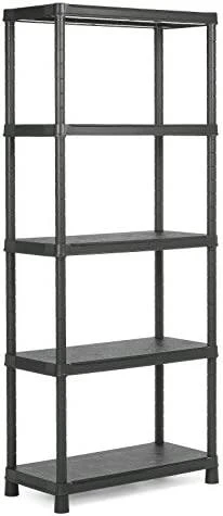 KETER Plastikinė sandėliavimo lentyna 5 lentynos 80 x 40 x 187 cm