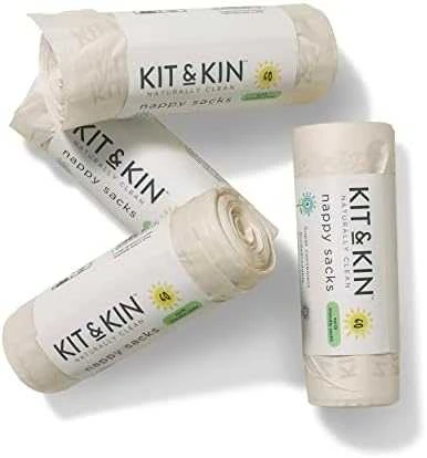 „Kit and Kin“ vystyklų maišeliai, 60 vnt.