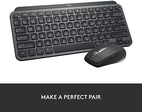 Belaidė klaviatūra Logitech MX Keys Mini, Grafito spalvos