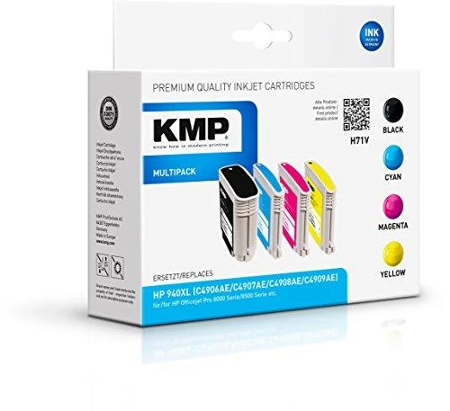 Legrand Tusz KMP KMP H71V Promo Pack BK/C/M/Y komp. w. HP Nr. 940 XL - 1715 4005