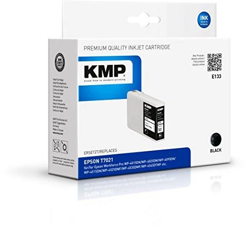 Legrand KMP E133 - Rašalas pigmento pagrindu - Geltona - Epson - Workforce Pro WP-4015 DN Workforce Pro WP-4025 DW Workforce Pro WP-4095 DN Workforce Pro WP-4095... Rašalinis spausdinimas - 45 ml