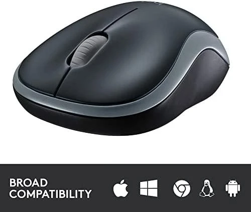 Pelė Logitech M185 pilka (910-002238)