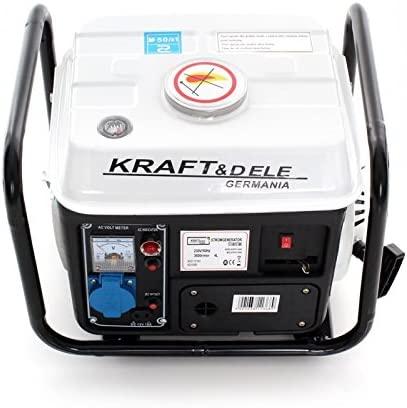 Kraft&Dele vienfazis benzininis generatorius KD-109B 800W
