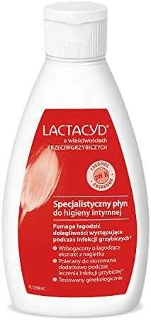 Lactacyd priešgrybelinis ginekologinis skystis intymiai higienai 200ml - 677377