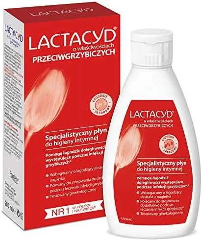 Lactacyd priešgrybelinis ginekologinis skystis intymiai higienai 200ml - 677377