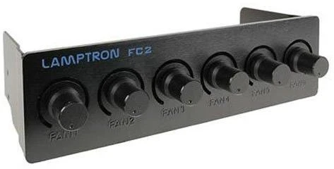 Lamptron FC2 Fan Controller 5,25″ – juodos spalvos