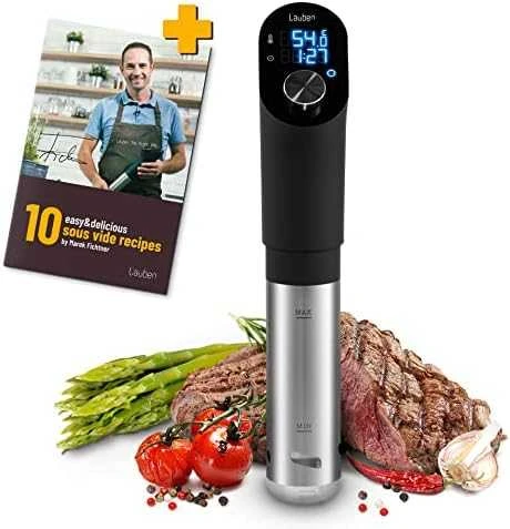 Lauben Sous Vide SV01 su receptų knyga ir ingredientais