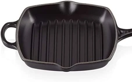 Virtuvės Indai - Le Creuset Signature Kvadratinė Keptuvė 26cm Indaplovėje Saugi Juoda