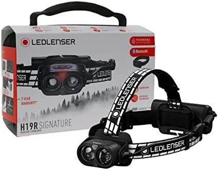LED Lenser Galvos Žibintas - Ledlenser H19R Juodas