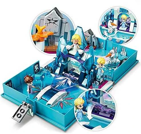 LEGO® ǀ Disney Pelenės ir Žavingojo princo pilis 43206 konstravimo rinkinys (365 dalys) 43206