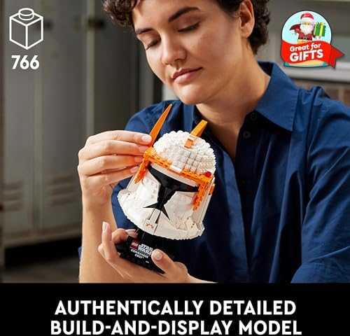 LEGO® Star Wars™ Klonų vado Kodžio™ šalmas 75350 konstravimo rinkinys (776 dalys) 75350