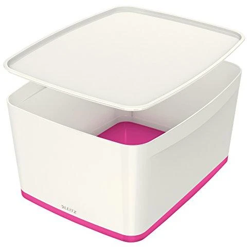 Daiktadėžė LEITZ MyBox su dangteliu, didelė