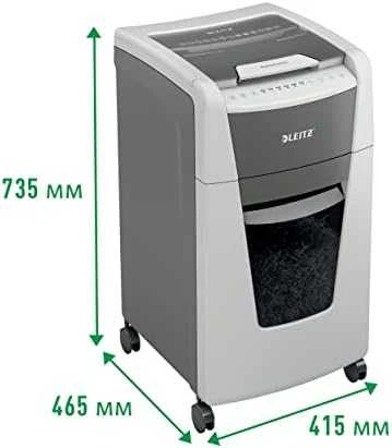 Leitz IQ Autofeed Office 300 Automatinis dokumentų naikiklis P4, Pilka/Balta