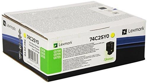 Lexmark standartinės našumo dažų kasetė | Kasetė | Geltona