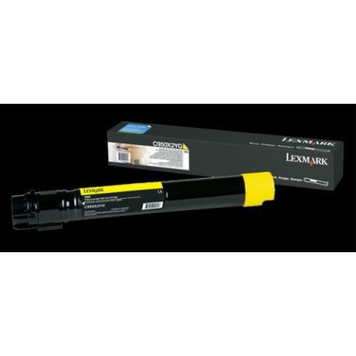 Lexmark C950X2YG kasetė, Geltona, 22000 puslapių
