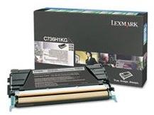 Lexmark C736H1KG Cartridge, Juodas, 12000 pages