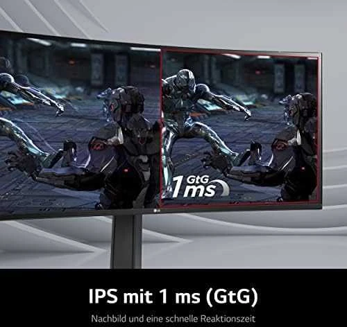 LG | Curved Gaming Monitorius | 34GN850P-B | 34 colių | IPS | UWQHD | 21:9 | 160 Hz | 1 ms | 3440 x 1440 | 400 cd/m²