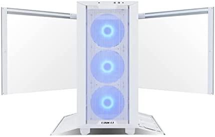 Lian Li LANCOOL III E-ATX korpusas, midi tower, RGB - baltas