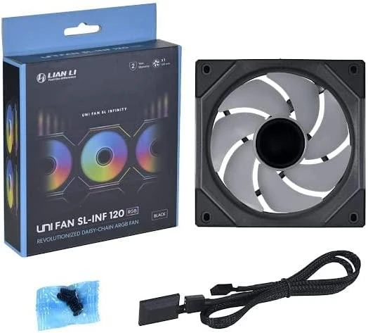 Lian Li UNI FAN SL-INF 120 ventiliatorius su pakuote