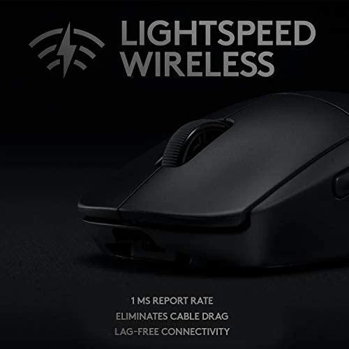Belaidė žaidimų pelė Logitech G Pro, juodos spalvos (‎910-005272)