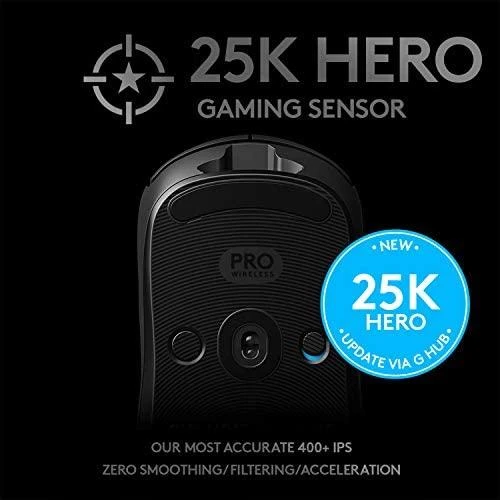 Belaidė žaidimų pelė Logitech G Pro, juodos spalvos (‎910-005272)