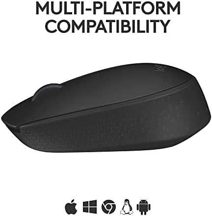 Belaidė pelė Logitech M171, Juoda