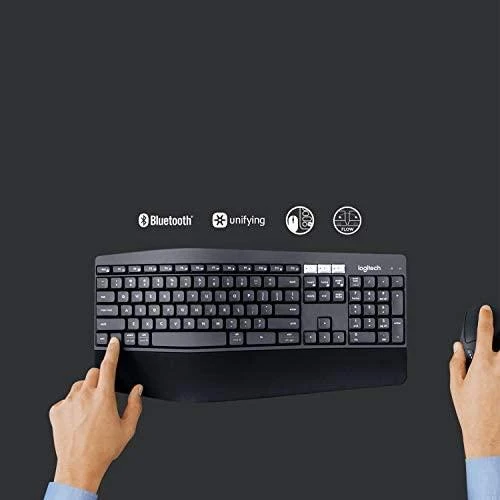 LOGITECH MK850 Performance Belaidė klaviatūra ir pelė Combo - 2.4GHZ/BT US INTNL