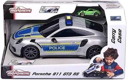 Majorette Majorette Porsche policja + 1 pojazd
