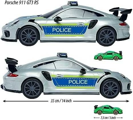 Majorette Majorette Porsche policja + 1 pojazd