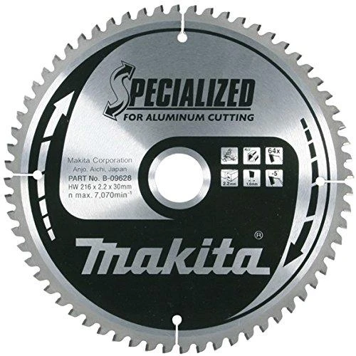 Makita T.C.T. pjūklas 165X1.6X20mm 20° T52 A-85189 T.C.T • 165 x20 mm • T52 • 20° • Medienai