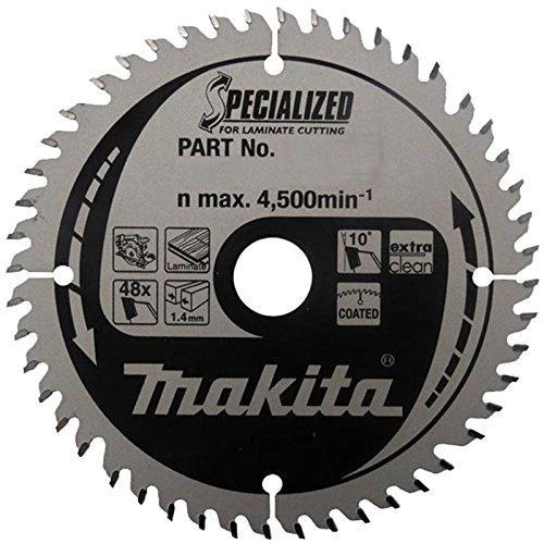 Makita T.C.T. pjūklas SPECIALIZED 250X2.5X30mm 5° T84 B-29480 T.C.T • 250 x30 mm • T84 • 5° • MDF/laminatui