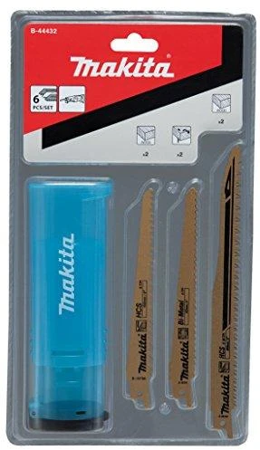 Makita Tiesinio pjūklo pjūklelių komplektas 6 Vnt. Medžiui B-44432
