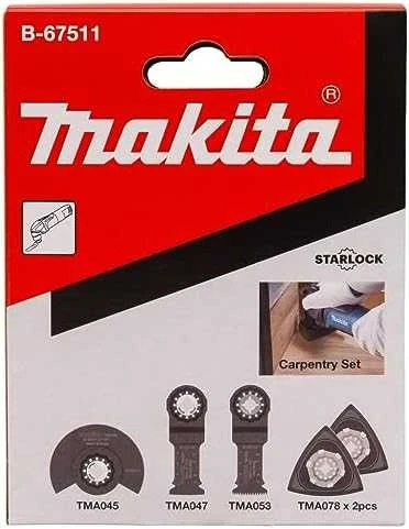 Grąžtas Makita MULTITOOL priedų rinkinys Komplekte B-67511