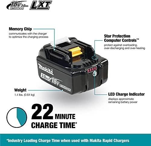 Makita 197599-5 Akumuliatorius 18 V, 3,0 Ah slide type Li-ion