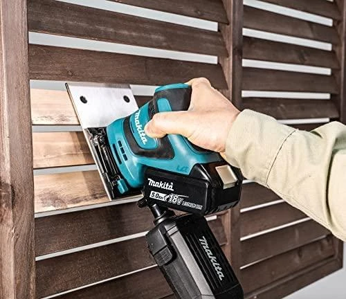 MAKITA akumuliatorinis ekscentrinis šlifuoklis DBO480Z 18V 93x185mm be akumuliatoriaus ir kroviklio