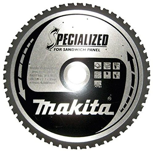 Makita T.C.T. pjūklas SPECIALIZED 270X2.4X30mm 0° T60 B-17681 T.C.T • 270 x30 mm • T60 • 0° • Daugiasluoknėms plokštėms